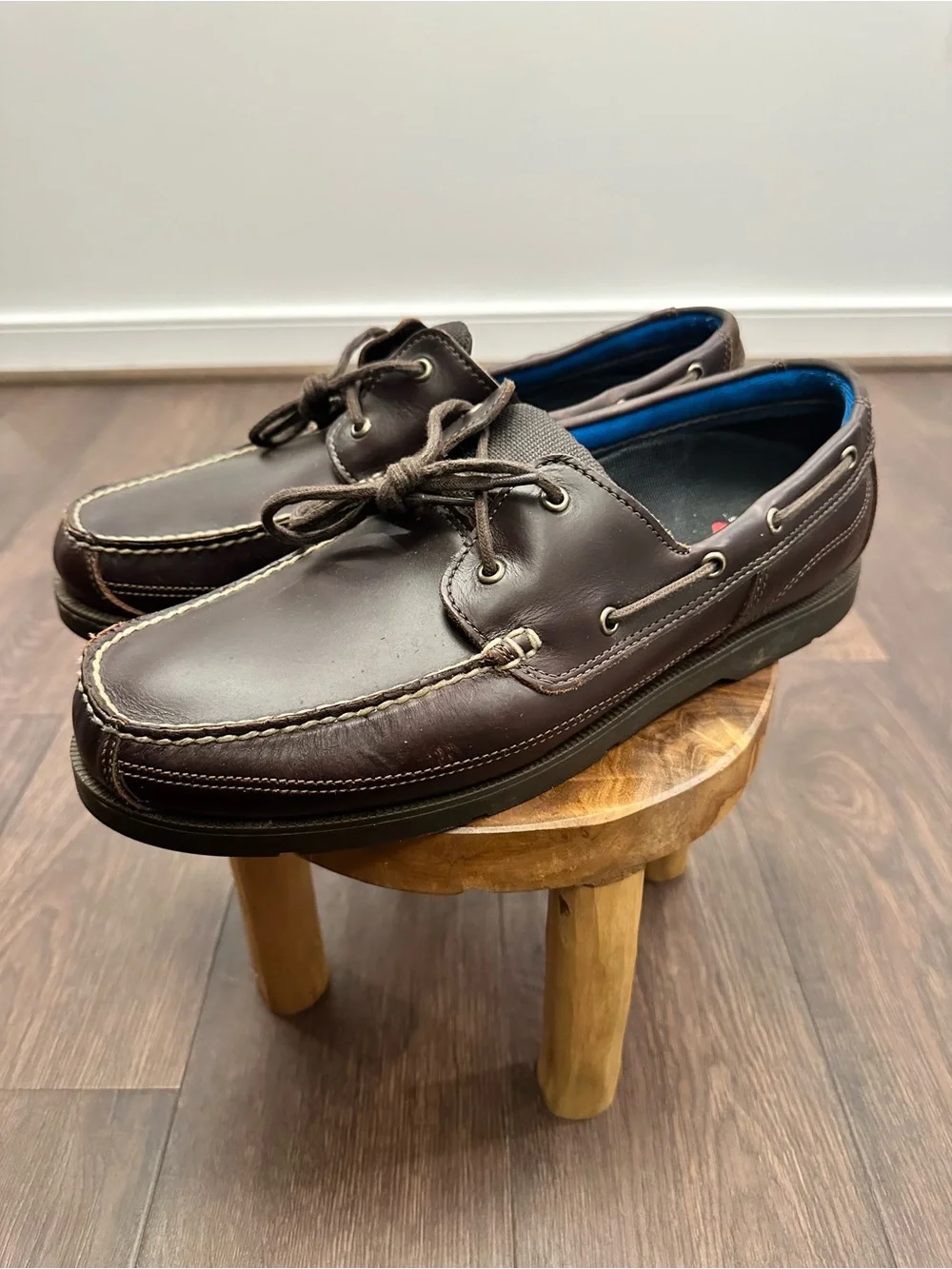 Timberland Men’s Piper Cove Boat Shoe Md Brown, Size 14